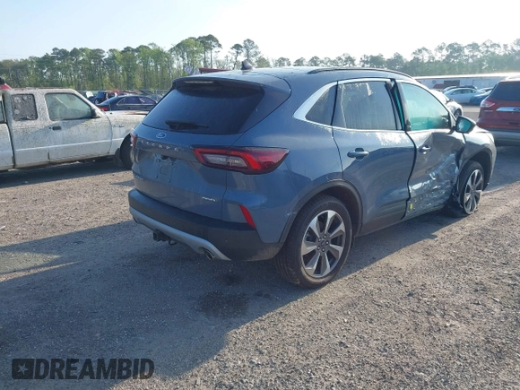 2024 Ford Escape Platinum with VIN 1FMCU9JA7RUB60892, listed as a IAAI auction lot 41918120 with 3,308 mi miles and . Bid and sale history available at DreamBid. Image 4.