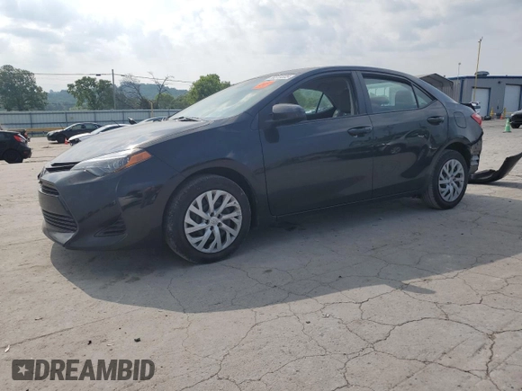 2019 Toyota Corolla L z VIN 2T1BURHE9KC217332, wystawiony jako Copart lot #59515305 z przebiegiem 52 603 mil mil oraz Szkoda całkowita • Salvage title. Historia ofert i sprzedaży dostępna na DreamBid. Obrazek 1.