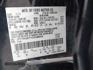 2012 Ford F-250 XL с VIN 1FT7W2BT1CEA86832, выставлен на аукционе IAAI как лот 42348830 с пробегом 153 402 миль миль и . История ставок и продаж доступна на DreamBid. Изображение 9.