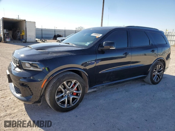 2024 Dodge Durango R/T Plus с VIN 1C4SDJCT1RC102704, выставлен на аукционе Copart как лот 41909905 с пробегом 13 728 миль миль и Списание • Salvage title. История ставок и продаж доступна на DreamBid. Изображение 1.