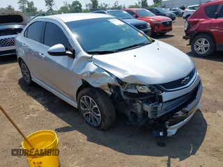 2020 Chevrolet Sonic LT with VIN 1G1JD5SB2L4106427, listed as a IAAI auction lot 42473159 with 54,981 mi miles and . Bid and sale history available at DreamBid. Image 1.