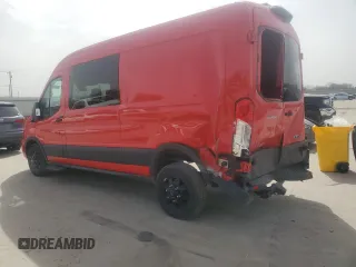 2023 Ford Transit with VIN 1FTBW2DG9PKA39789, listed as a Copart auction lot 48211725 with 52,974 mi miles and Salvage Title. Bid and sale history available at DreamBid. Image 2.