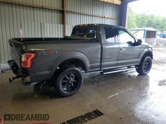 2015 Ford F-150 XLT with VIN 1FTFX1EG0FFD05618, listed as a Copart auction lot 61289795 with 91,836 mi miles and Salvage title. Bid and sale history available at DreamBid. Image 3.