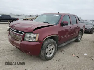 2007 Chevrolet Avalanche LTZ with VIN 3GNFK12377G276366, listed as a Copart auction lot 49630675 with Not Provided miles and Salvage Title. Bid and sale history available at carsss.com. Image 1.