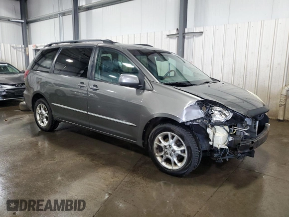 2004 Toyota Sienna XLE with VIN 5TDBA22CX4S020459, listed as a Copart auction lot 52444465 with 264,508 mi miles and Salvage Title. Bid and sale history available at carsss.com. Image 4.