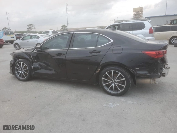 2016 Acura TLX V6 with VIN 19UUB2F36GA001393, listed as a Copart auction lot 51521935 with 107,102 mi miles and Salvage Title. Bid and sale history available at carsss.com. Image 2.