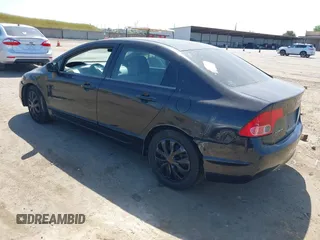 2007 Honda Civic Sdn LX with VIN 1HGFA16507L126952, listed as a IAAI auction lot 42104129 with 182,111 mi miles. Bid and sale history available at carsss.com. Image 3.
