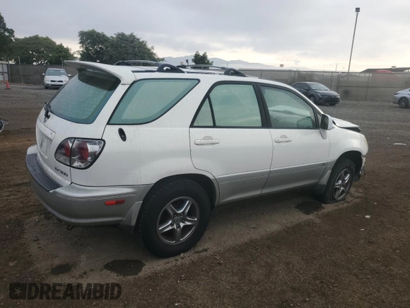 2002 Lexus RX 300 with VIN JTJGF10U320138265, listed as a Copart auction lot 78232804 with 242,046 mi miles and Salvage Title. Bid and sale history available at carsss.com. Image 3.