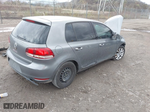 2012 Volkswagen Golf with VIN WVWDB7AJ8CW337836, listed as a IAAI auction lot 41952081 with 166,993 mi miles and . Bid and sale history available at DreamBid. Image 4.
