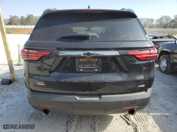 2022 Chevrolet Traverse RS with VIN 1GNERJKW7NJ185773, listed as a Copart auction lot 78584134 with 35,839 mi miles and Salvage Title. Bid and sale history available at carsss.com. Image 6.