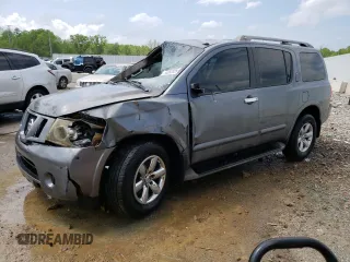 2013 Nissan Armada SL z VIN 5N1BA0ND6DN606456, wystawiony jako Copart lot #54892025 z przebiegiem 168 575 mil mil oraz Szkoda całkowita • Salvage title. Historia ofert i sprzedaży dostępna na DreamBid. Obrazek 1.