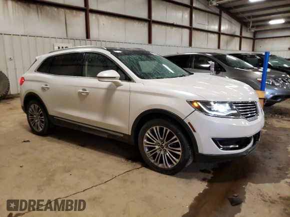 2016 Lincoln MKX Reserve z VIN 2LMTJ8LR2GBL52072, wystawiony jako Copart lot #55481815 z przebiegiem 121 792 mil mil oraz Czysty tytuł • Clean title. Historia ofert i sprzedaży dostępna na DreamBid. Obrazek 4.