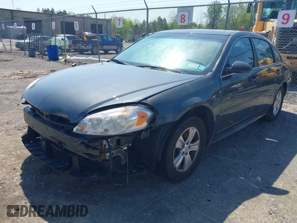 2012 Chevrolet Impala LS Retail with VIN 2G1WA5E30C1242764, listed as a IAAI auction lot 42225127 with 100,635 mi miles and . Bid and sale history available at DreamBid. Image 2.