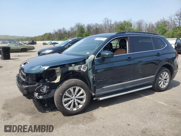 2018 Volkswagen Tiguan SEL with VIN 3VV2B7AX8JM154396, listed as a Copart auction lot 60984075 with 67,237 mi miles and Salvage title. Bid and sale history available at DreamBid. Image 1.