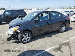 2019 Nissan Versa SV with VIN 3N1CN7AP3KL853861, listed as a Copart auction lot 60297415 with 118,486 mi miles and Salvage title. Bid and sale history available at DreamBid. Image 1.