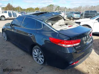 2017 Kia Optima EX with VIN 5XXGU4L33HG135421, listed as a IAAI auction lot 41738011 with 128,594 mi miles. Bid and sale history available at carsss.com. Image 3.