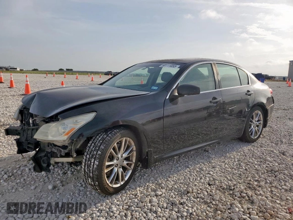 2008 Infiniti G35 Journey z VIN JNKBV61E08M219163, wystawiony jako Copart lot #60111055 z przebiegiem 72 496 mil mil oraz Szkoda całkowita • Salvage title. Historia ofert i sprzedaży dostępna na DreamBid. Obrazek 1.