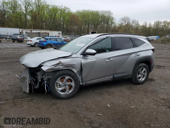 2024 Hyundai Tucson SEL with VIN 5NMJBCDE5RH342935, listed as a Copart auction lot 52874745 with 48,009 mi miles and Non Repairable. Bid and sale history available at carsss.com. Image 1.