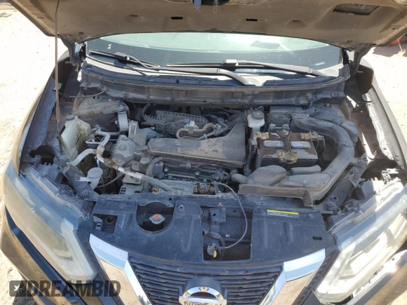 2017 Nissan Rogue S with VIN 5N1AT2MM5HC774481, listed as a Copart auction lot 57616045 with 173,269 mi miles and Salvage title. Bid and sale history available at DreamBid. Image 12.