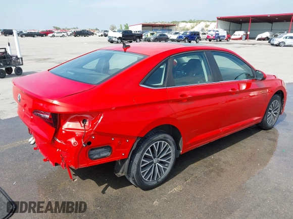 2020 Volkswagen Jetta S with VIN 3VWCB7BU9LM049468, listed as a IAAI auction lot 41965123 with 58,481 mi miles and . Bid and sale history available at DreamBid. Image 4.
