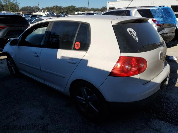 2008 Volkswagen Rabbit S with VIN WVWDA71K98W093987, listed as a Copart auction lot 82461314 with 0 mi miles and Salvage Title. Bid and sale history available at carsss.com. Image 2.
