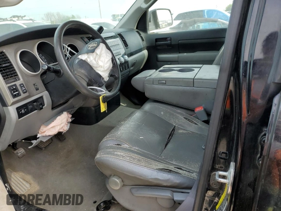 2010 Toyota Tundra 4WD Truck with VIN 5TFUW5F14AX095748, listed as a Copart auction lot 51497965 with 0 mi miles and Salvage Title. Bid and sale history available at carsss.com. Image 7.
