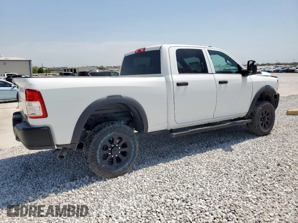 2024 Ram 2500 Tradesman with VIN 3C6TR5CJ9RG349436, listed as a Copart auction lot 52707775 with 3,662 mi miles and Salvage Title. Bid and sale history available at carsss.com. Image 3.