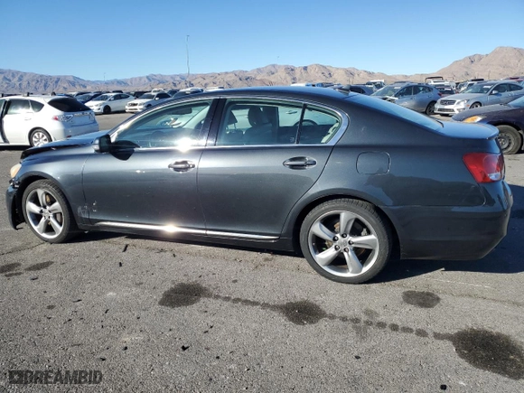 2008 Lexus GS 460 with VIN JTHBL96S585001851, listed as a Copart auction lot 88635985 with 142,633 mi miles and Salvage Title. Bid and sale history available at carsss.com. Image 2.