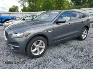 2017 Jaguar F-Pace 35t Premium with VIN SADCJ2BVXHA059128, listed as a Copart auction lot 52948875 with 108,469 mi miles and Clean Title. Bid and sale history available at DreamBid. Image 1.
