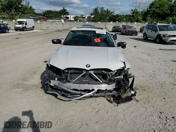 2020 BMW 3 Series M340i with VIN 3MW5U7J03L8B32193, listed as a Copart auction lot 75435564 with 0 mi miles and Non Repairable. Bid and sale history available at carsss.com. Image 14.