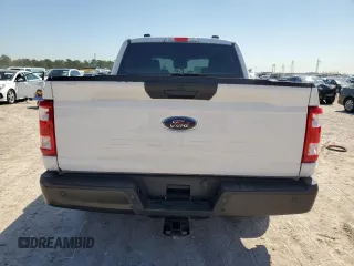 2023 Ford F-150 XL with VIN 1FTEW1C5XPKF56011, listed as a Copart auction lot 50724605 with 25,420 mi miles and Salvage title. Bid and sale history available at DreamBid. Image 6.
