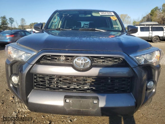 2016 Toyota 4Runner Limited with VIN JTEBU5JR8G5396307, listed as a Copart auction lot 50541635 with 159,437 mi miles and Salvage Title. Bid and sale history available at carsss.com. Image 5.