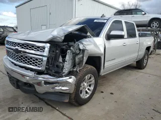 2015 Chevrolet Silverado 1500 LT with VIN 3GCPCREC3FG533011, listed as a Copart auction lot 45026255 with 118,852 mi miles and Salvage Title. Bid and sale history available at DreamBid. Image 1.