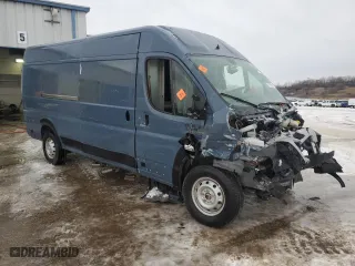 2021 Ram ProMaster Cargo Van with VIN 3C6FRVJG8ME500856, listed as a Copart auction lot 88848835 with 0 mi miles and Clean Title. Bid and sale history available at carsss.com. Image 4.