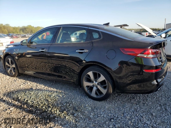 2019 Kia Optima LX with VIN 5XXGT4L36KG375315, listed as a Copart auction lot 51592535 with 53,103 mi miles and Salvage Title. Bid and sale history available at carsss.com. Image 2.