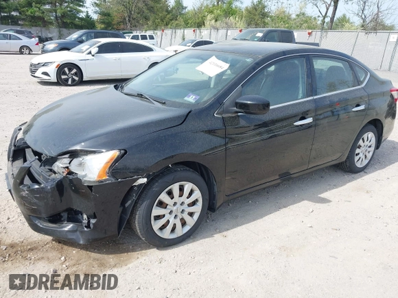 2015 Nissan Sentra SR with VIN 3N1AB7AP9FY312161, listed as a IAAI auction lot 42116684 with 150,127 mi miles and . Bid and sale history available at DreamBid. Image 2.