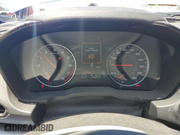 2023 Subaru WRX Premium с VIN JF1VBAF61P9801260, выставлен на аукционе Copart как лот 64861475 с пробегом 18 085 миль миль и Списание • Salvage title. История ставок и продаж доступна на DreamBid. Изображение 9.
