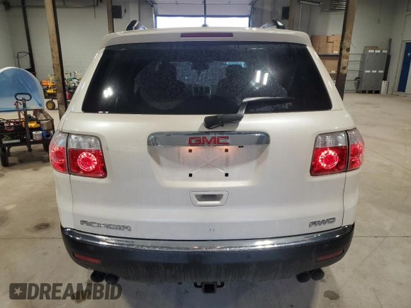 2012 GMC Acadia SLT2 z VIN 1GKKVSED6CJ121913, wystawiony jako Copart lot #59593165 z przebiegiem 187 609 mil mil oraz Czysty tytuł • Clean title. Historia ofert i sprzedaży dostępna na DreamBid. Obrazek 6.