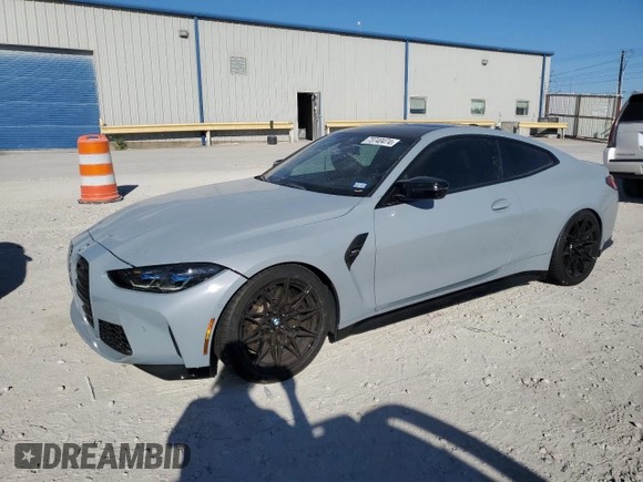 2021 BMW M4 with VIN WBS53AZ07MCH50971, listed as a Copart auction lot 73740474 with 11,512 mi miles and Salvage Title. Bid and sale history available at carsss.com. Image 1.