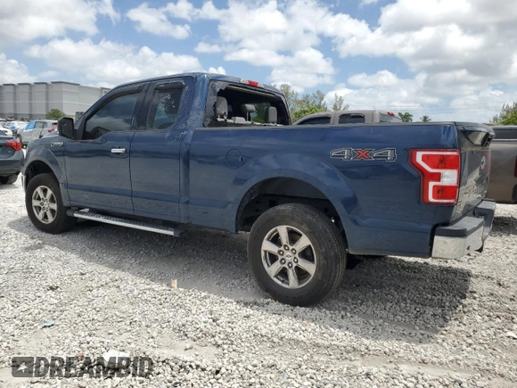 2019 Ford F-150 XL with VIN 1FTEX1EP1KKC63781, listed as a Copart auction lot 55036455 with 0 mi miles and Salvage Title. Bid and sale history available at carsss.com. Image 2.