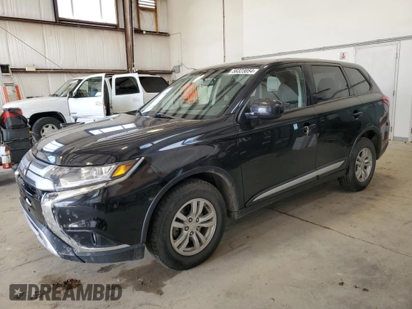 2020 Mitsubishi Outlander ES z VIN JA4AZ2A3XLZ602851, wystawiony jako Copart lot #61658925 z przebiegiem 97 993 mil mil oraz Czysty tytuł • Clean title. Historia ofert i sprzedaży dostępna na DreamBid. Obrazek 1.