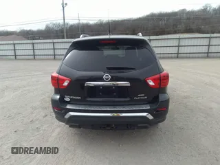 2017 Nissan Pathfinder Platinum with VIN 5N1DR2MM4HC613468, listed as a IAAI auction lot 41790510 with 99,684 mi miles and . Bid and sale history available at DreamBid. Image 16.