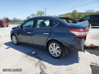 2013 Nissan Sentra SL with VIN 3N1AB7AP7DL713234, listed as a Copart auction lot 51840225 with 184,248 mi miles and Salvage Title. Bid and sale history available at carsss.com. Image 2.