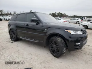 2017 Land Rover Range Rover Sport HSE with VIN SALWR2FK6HA129458, listed as a Copart auction lot 46280735 with 135,469 mi miles and Salvage Title. Bid and sale history available at carsss.com. Image 4.