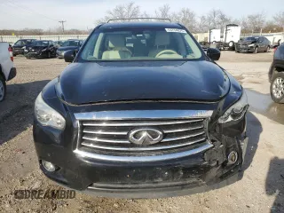 2014 Infiniti QX60 with VIN 5N1AL0MM2EC533316, listed as a Copart auction lot 43734075 with 124,280 mi miles and Salvage Title. Bid and sale history available at DreamBid. Image 5.