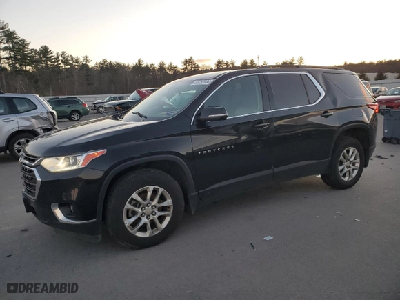 2019 Chevrolet Traverse LT Leather with VIN 1GNEVHKW1KJ211865, listed as a Copart auction lot 83752034 with 163,299 mi miles and Salvage Title. Bid and sale history available at carsss.com. Image 1.