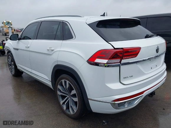 2020 Volkswagen Atlas Cross Sport 3.6L V6 SEL Premium R-Line with VIN 1V2TE2CA3LC220023, listed as a IAAI auction lot 41666475 with 88,083 mi miles. Bid and sale history available at carsss.com. Image 3.