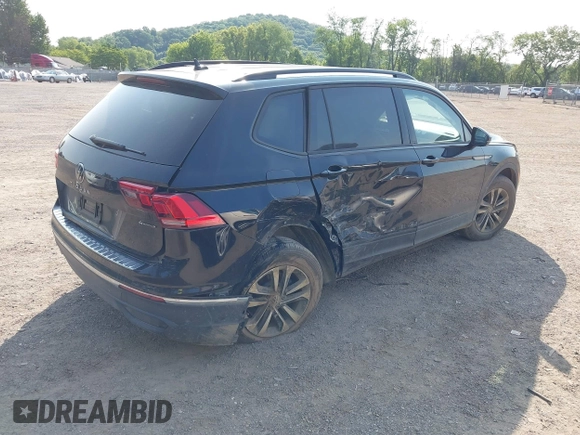 2024 Volkswagen Tiguan S с VIN 3VVFB7AX0RM048747, выставлен на аукционе IAAI как лот 42392509 с пробегом 9 130 миль миль и . История ставок и продаж доступна на DreamBid. Изображение 4.