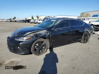2022 Lexus ES 300h F Sport with VIN 58AGA1C19NU018460, listed as a Copart auction lot 88367985 with 26,807 mi miles and Salvage title. Bid and sale history available at DreamBid. Image 1.