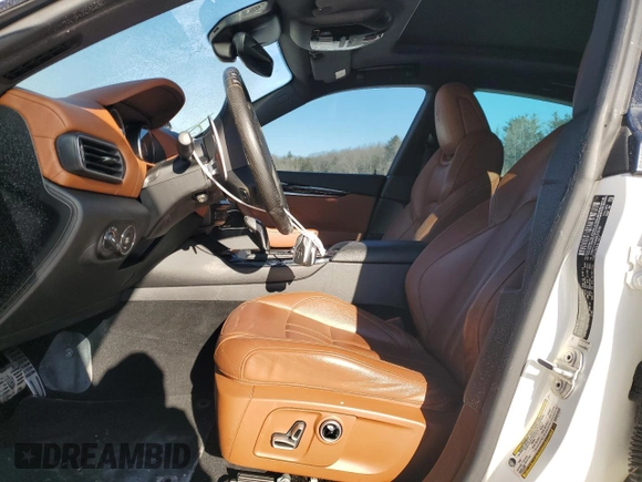 2021 Maserati Levante GranSport with VIN ZN661XUS4MX379740, listed as a Copart auction lot 42200355 with 58,437 mi miles and Clean Title. Bid and sale history available at carsss.com. Image 7.